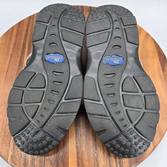 Dr Comfort Paradise Shoes Womens 6.5 Extra Wide Taupe Leather Mary Jane Orthotic - Picture 7 of 7